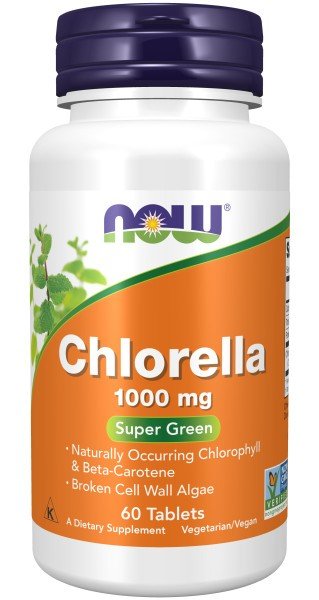 Now Foods Chlorella 1000mg 60 Tablet