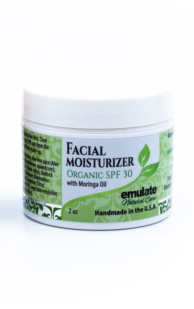 emulate Natural Care Moringa  Facial Moisturizer SPF 30 2 oz Cream