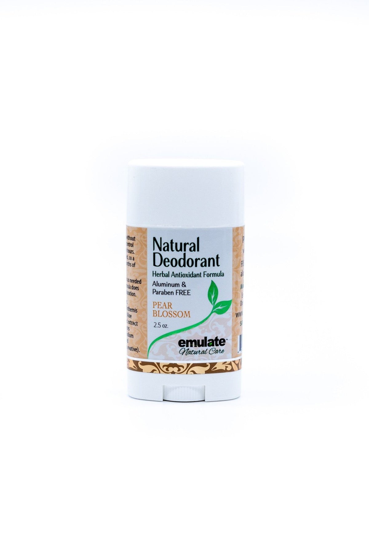emulate Natural Care Emu Oil Natural Deodorant Pear 2.5 oz Stick