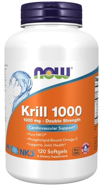 Now Foods Neptune Krill Oil 1,000 mg 120 Softgel