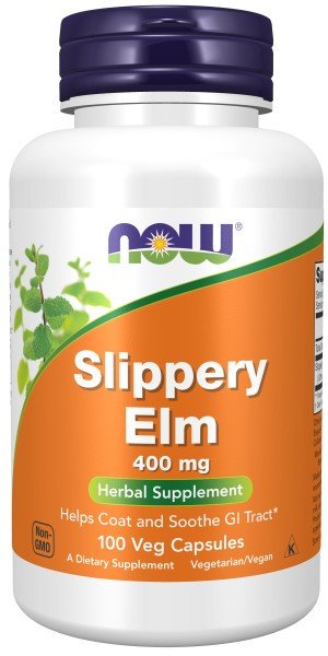 Now Foods Slippery Elm 400mg 100 Capsule