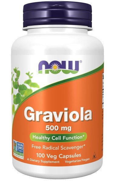 Now Foods Graviola 500mg 100 Capsule