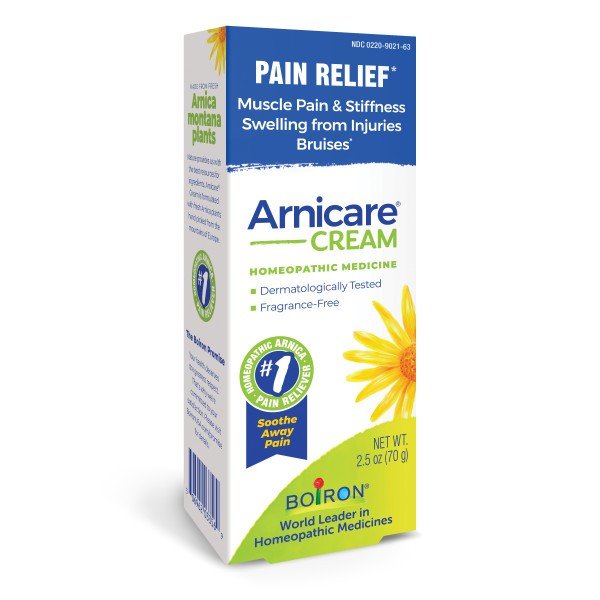 Boiron Arnicare Cream Homeopathic Medicine For Pain Relief 2.5 oz Cream