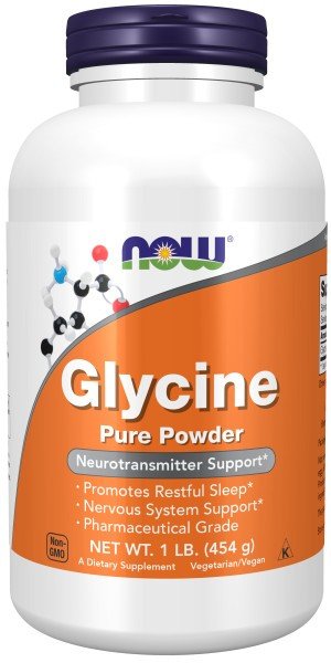 Now Foods Glycine Powder 1 lbs Powder