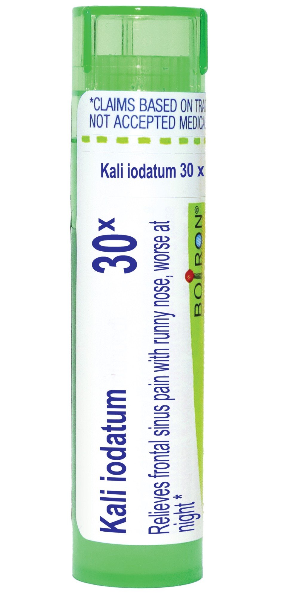 Boiron Kali Iodatum 30X Homeopathic Single Medicine For Cough, Cold & Flu 80 Pellet