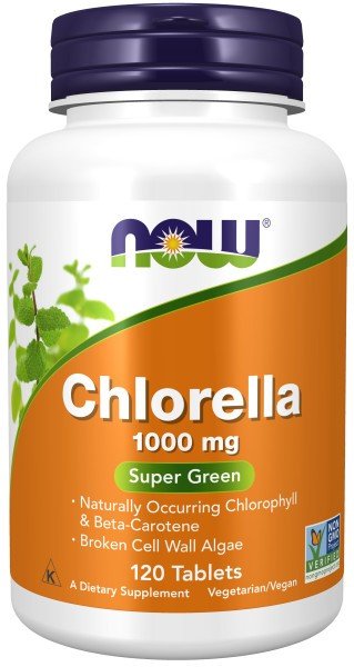 Now Foods Chlorella 1000mg 120 Tablet