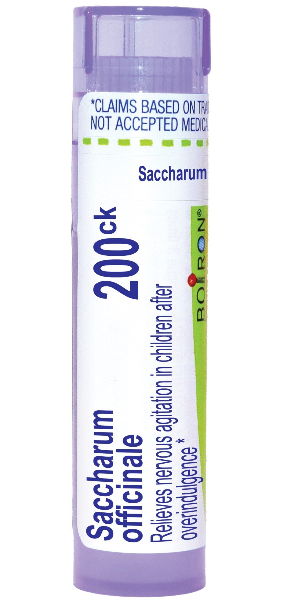 Boiron Saccharum Officinale 200CK Homeopathic Single Medicine For Children 80 Pellet