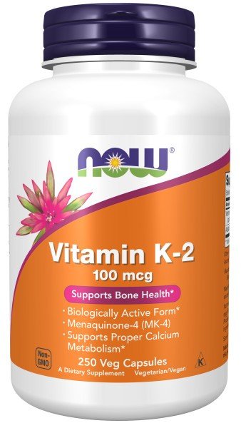 Now Foods Vitamin K-2 100 mcg 250 VegCap