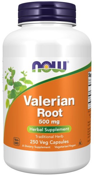 Now Foods Valerian Root 500mg 250 Capsule