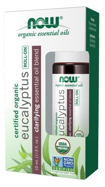 Now Foods Organic Eucalyptus 10 mL Roll-on