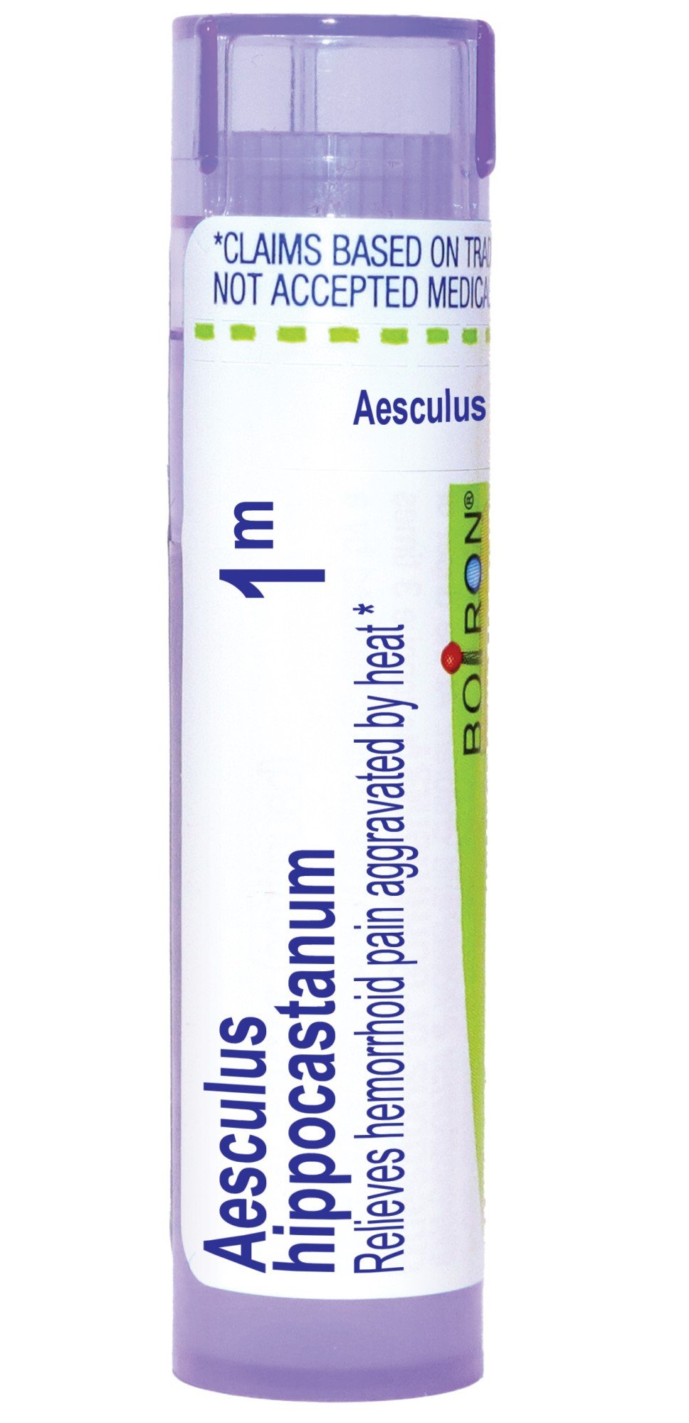 Boiron Aesculus Hippocastanum 1M Homeopathic Single Medicine For Personal Care 80 Pellet