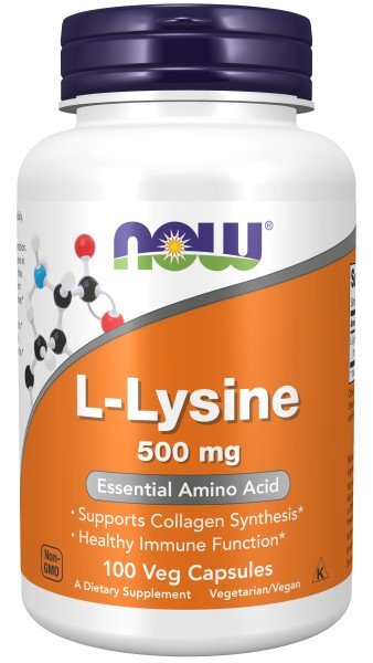 Now Foods Lysine 500mg 100 Veg Capsule