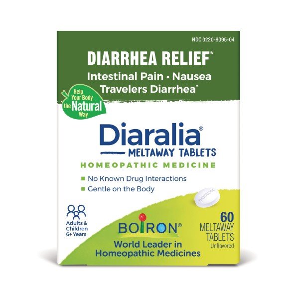 Boiron Diaralia Homeopathic Medicine For Diarrhea Relief 60 Tablet