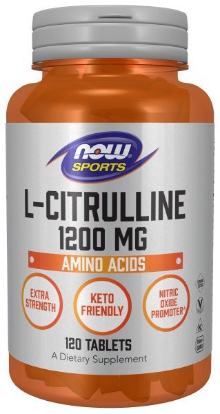 Now Foods L-Citrulline 1,200 mg 120 Tablet