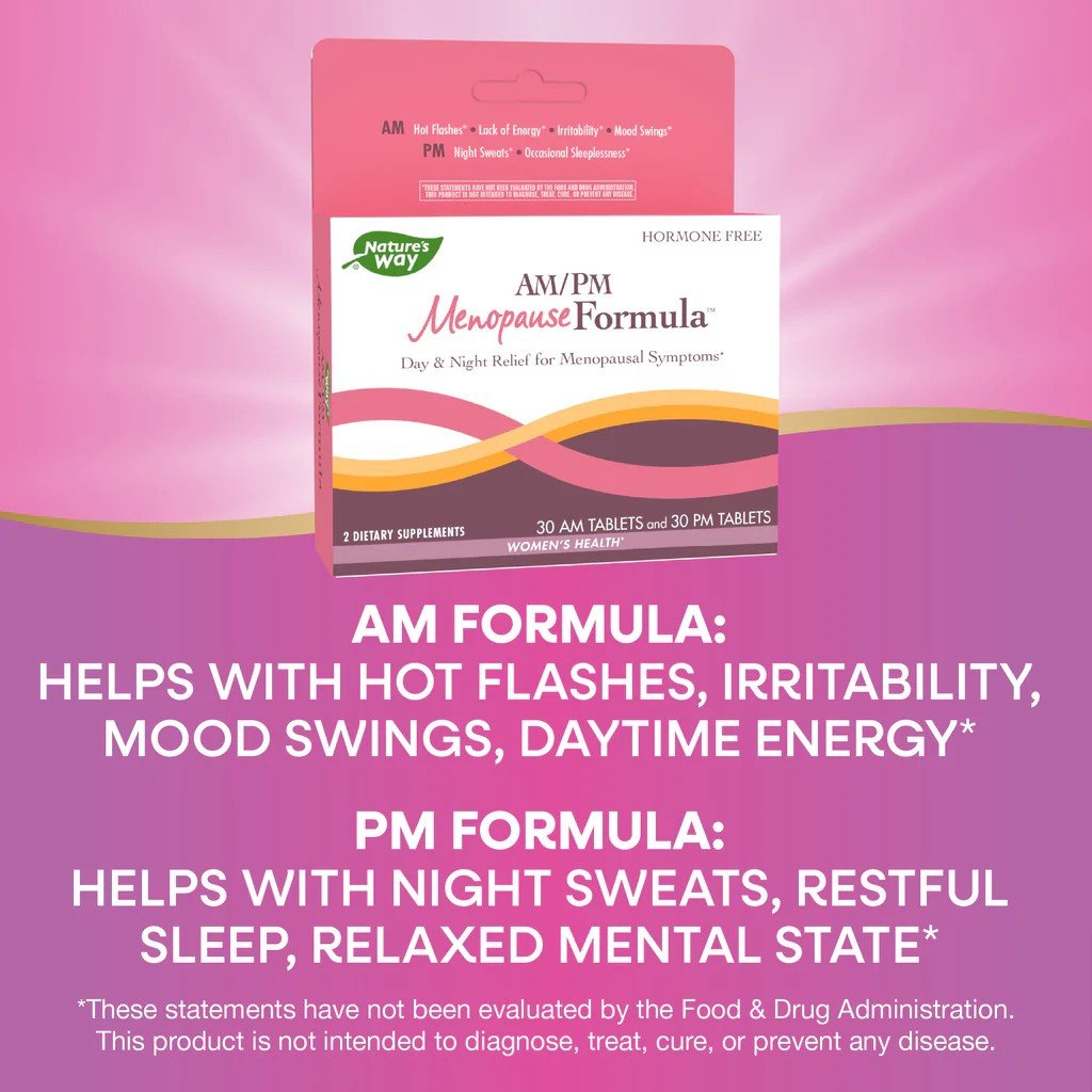 Nature&#39;s Way AM/PM Menopause Formula 60 Tablet