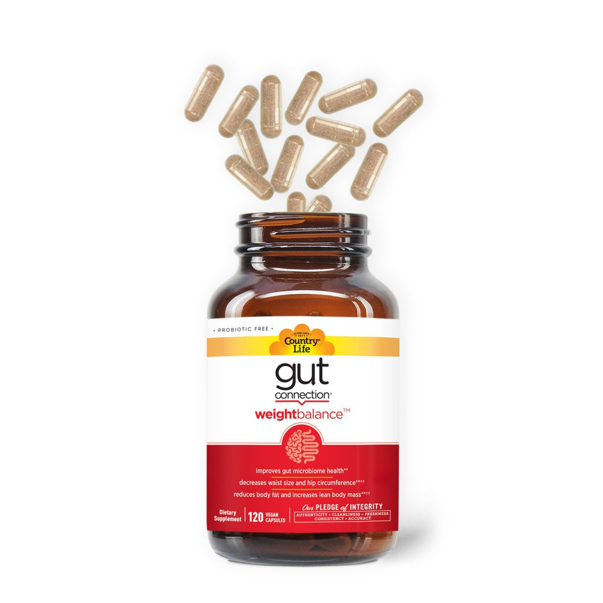 Country Life Gut Connection Weight Balance 60 Capsule