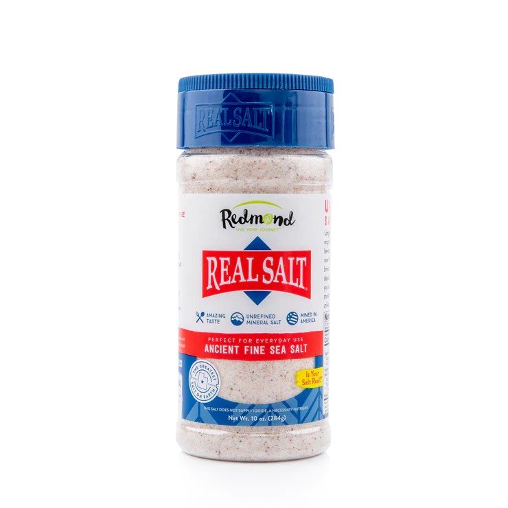 Realsalt Real Salt-Ancient Fine Sea Salt Shaker 10 oz Salt