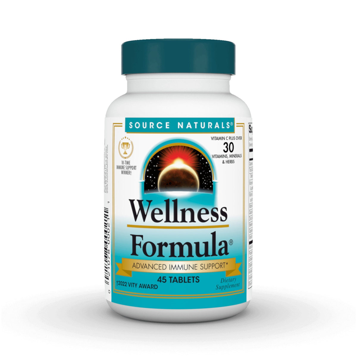 Source Naturals, Inc. Wellness Formula 45 Tablet