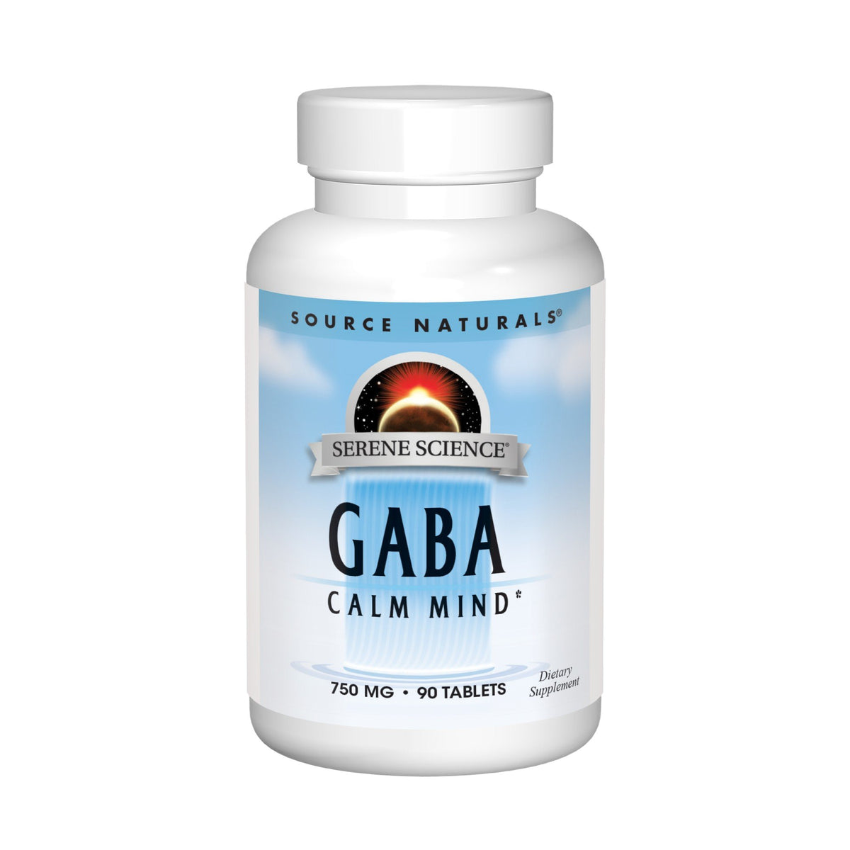 Source Naturals, Inc. GABA 750mg 90 Tablet