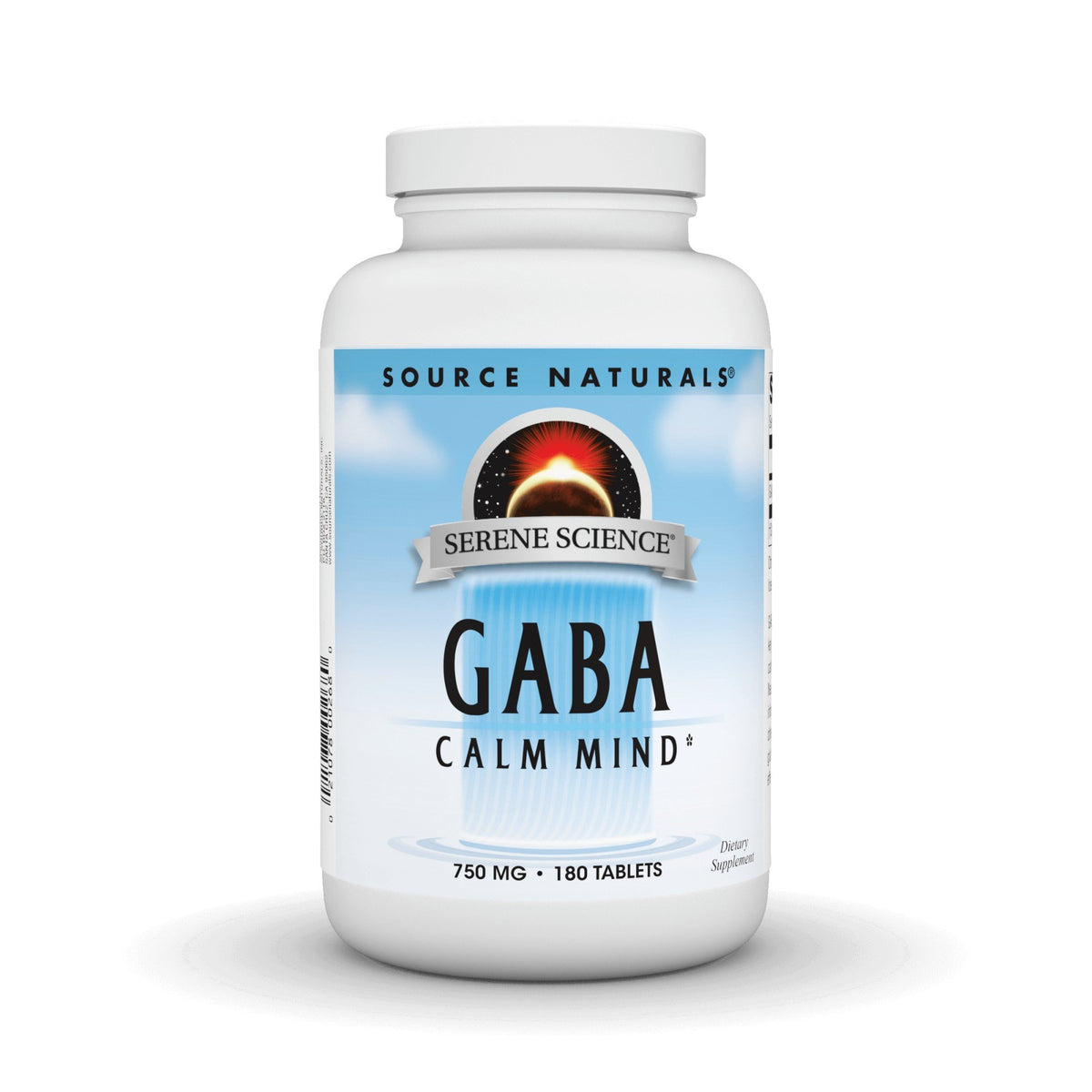 Source Naturals, Inc. GABA 750mg 180 Tablet