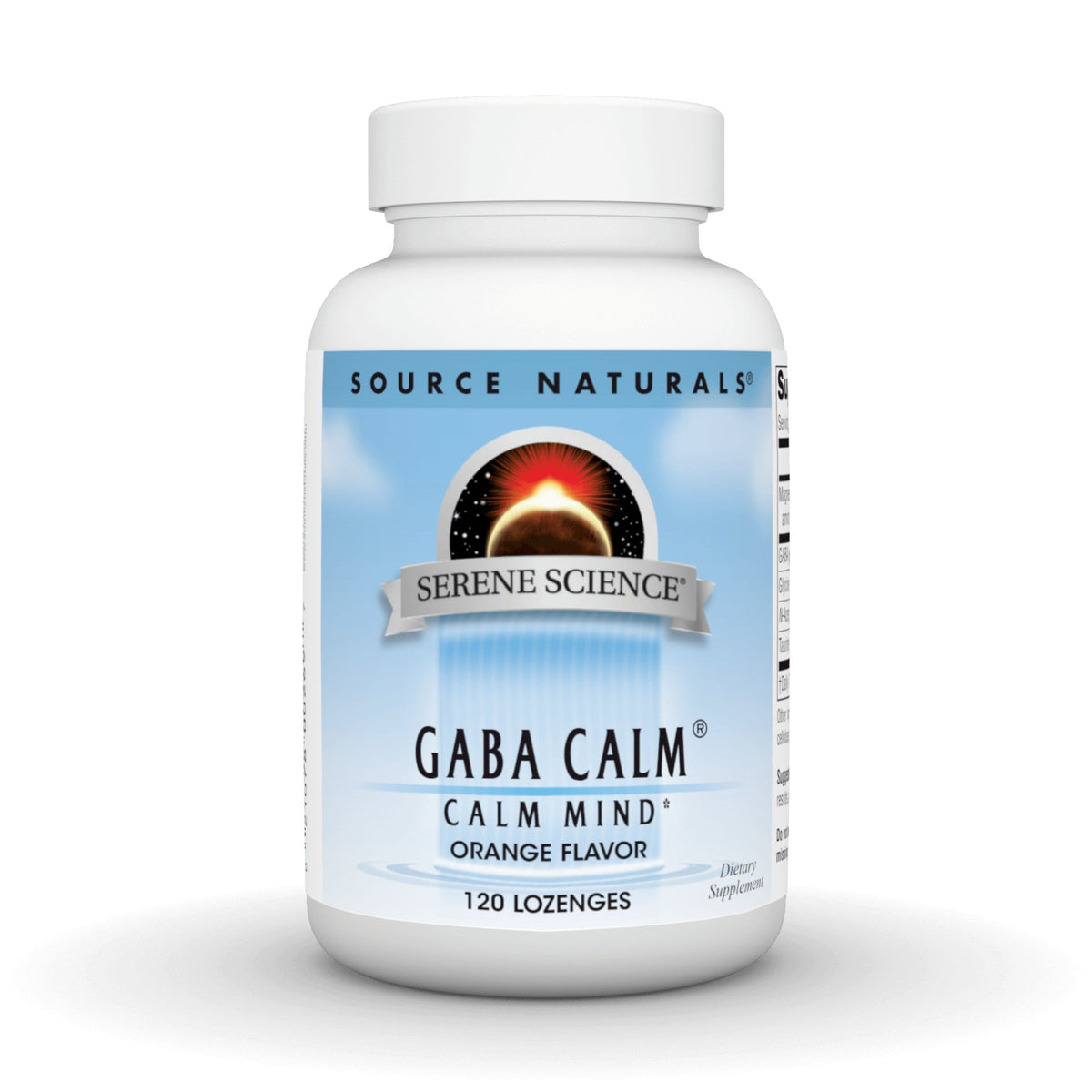 Source Naturals, Inc. GABA Calm Sublingual-Orange 120 Lozenge