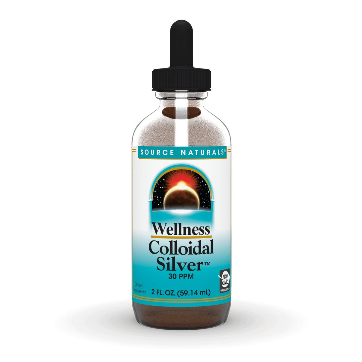 Source Naturals, Inc. Wellness Colloidal Silver 30 ppm Liquid 2 oz Liquid