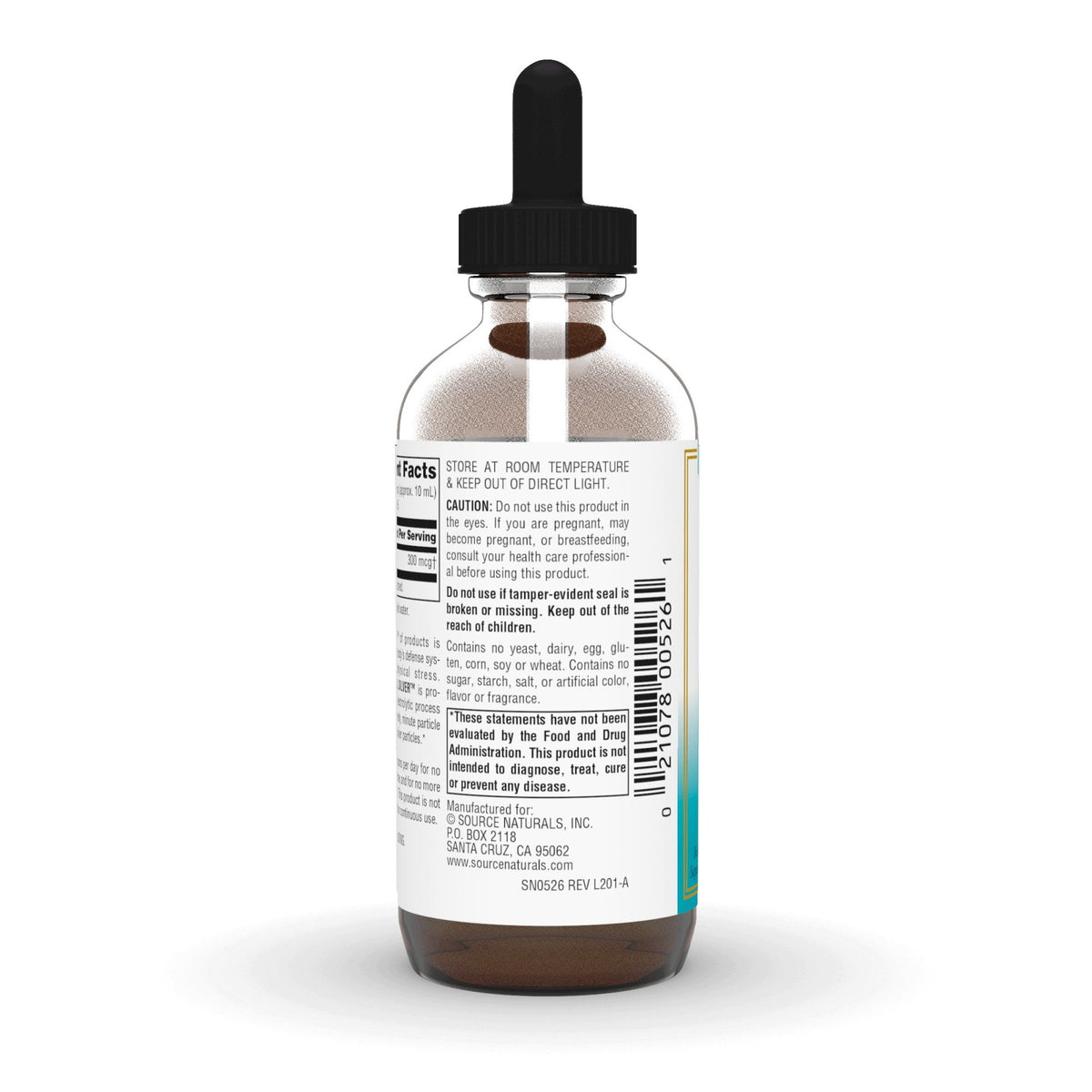 Source Naturals, Inc. Wellness Colloidal Silver 30 ppm Liquid 2 oz Liquid