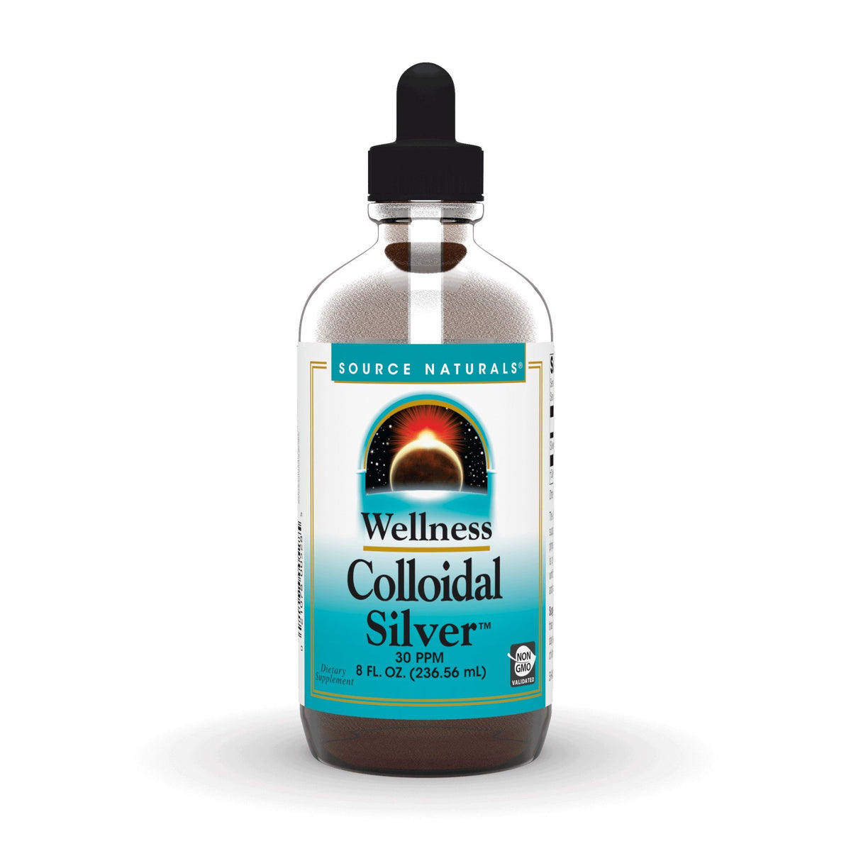 Source Naturals, Inc. Wellness Colloidal Silver 30 ppm Liquid 8 oz Liquid