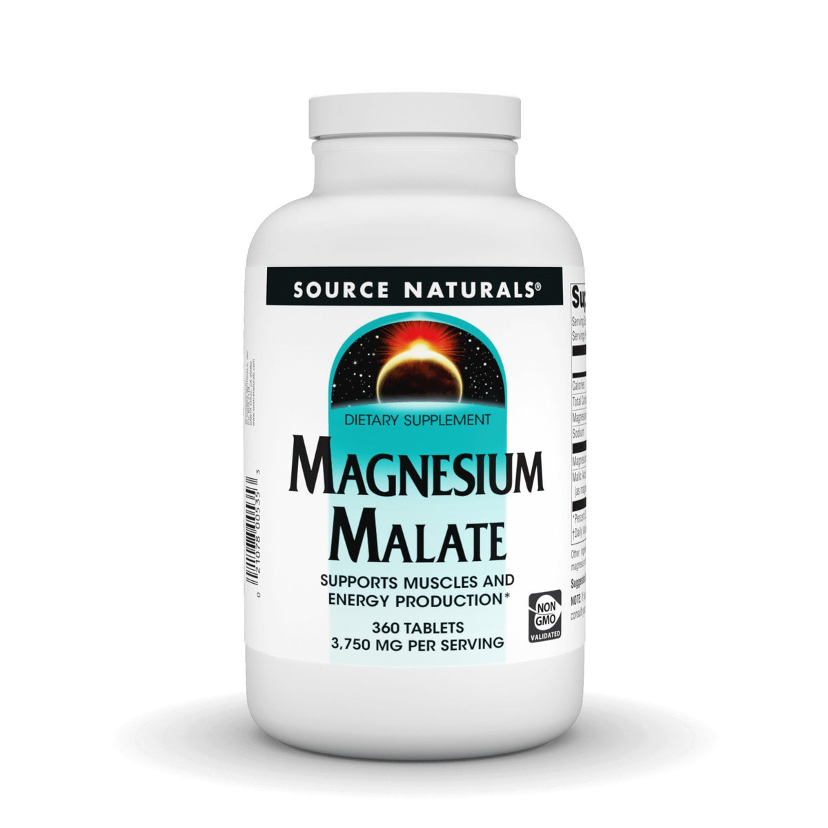 Source Naturals, Inc. Magnesium Malate 360 Tablet