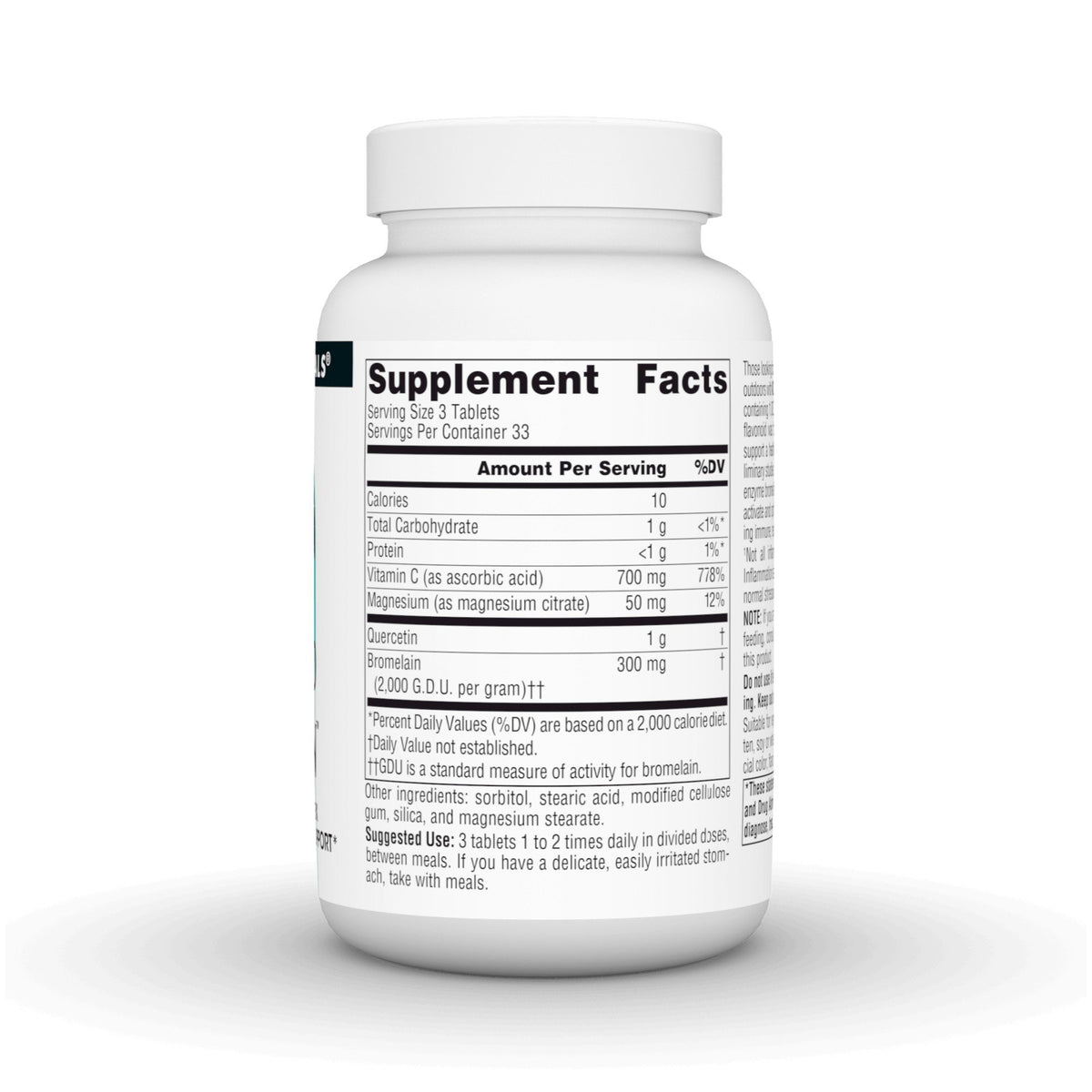 Source Naturals, Inc. Activated Quercetin 100 Tablet