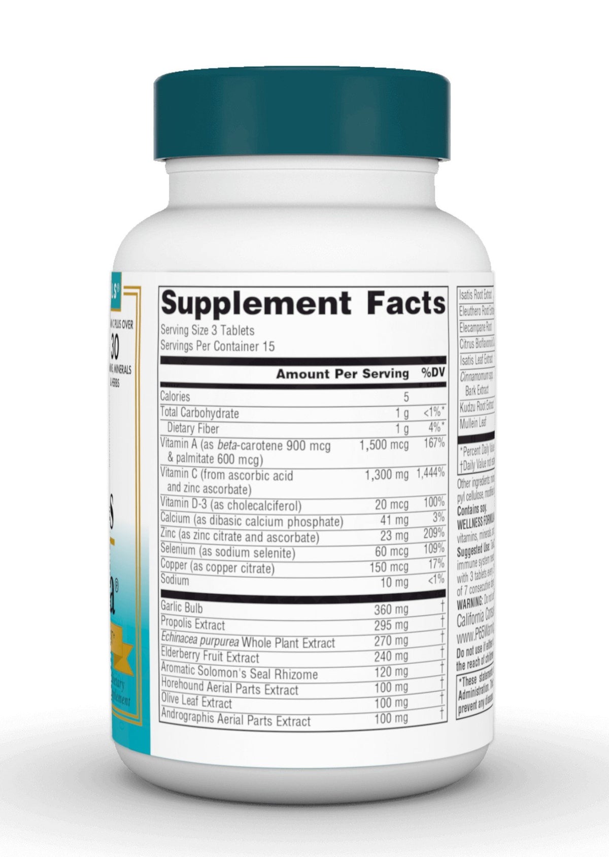 Source Naturals, Inc. Wellness Formula (CA Formula) 45 Tablet