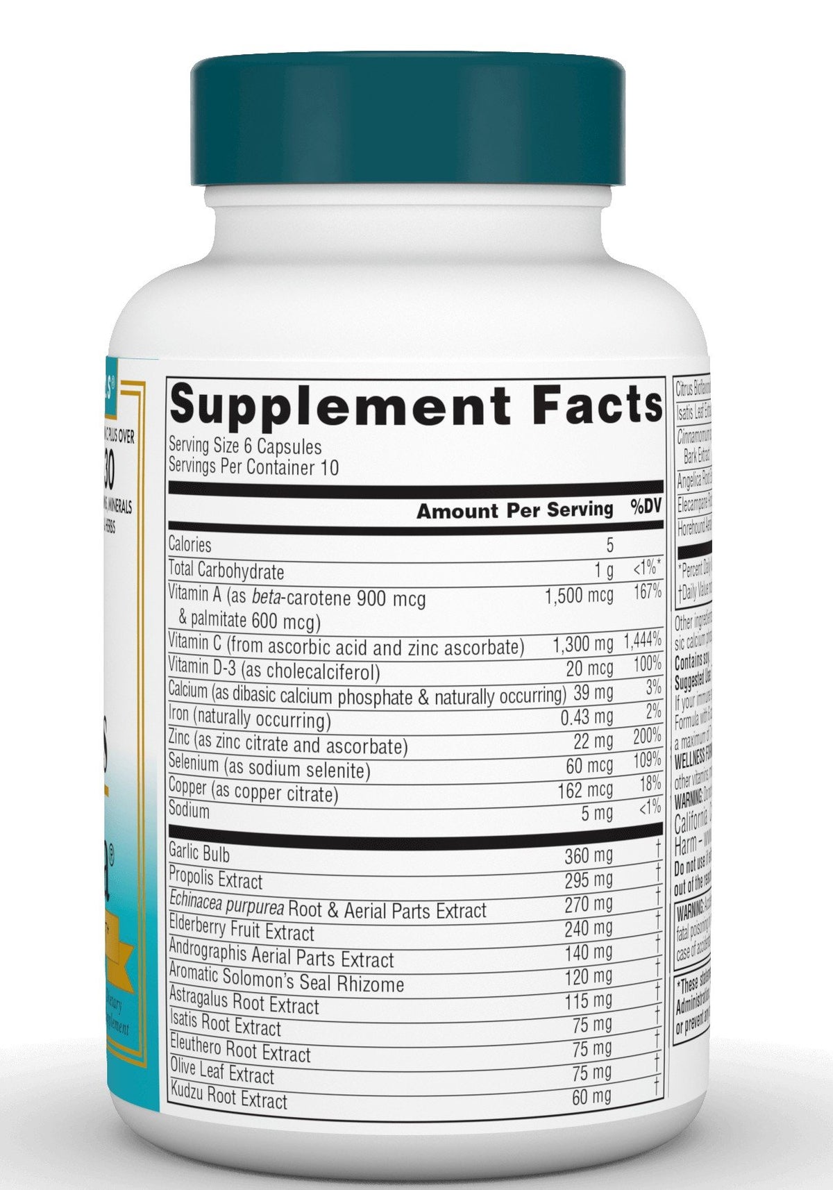 Source Naturals, Inc. Wellness Formula (CA Formula) 60 Capsule