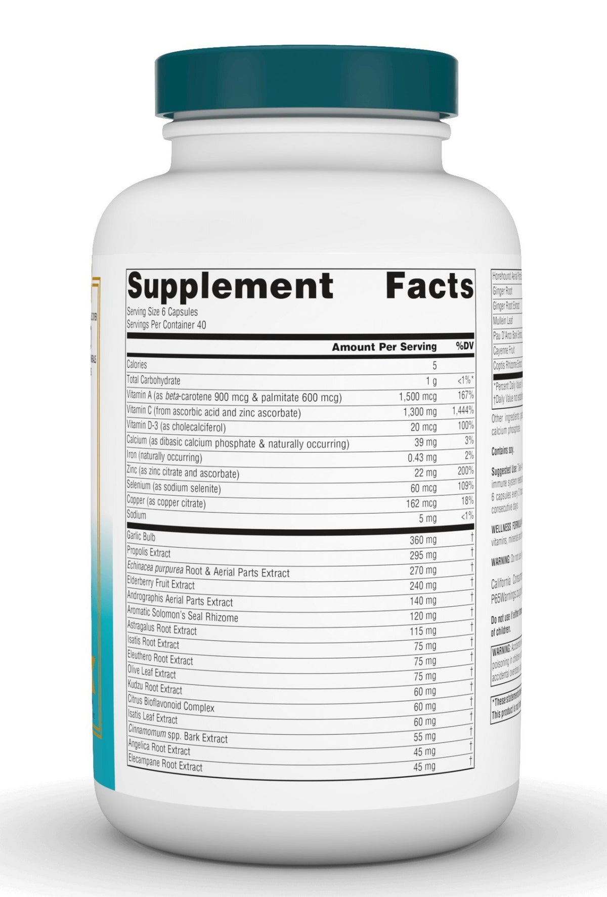 Source Naturals, Inc. Wellness Formula (CA Formula) 240 Capsule