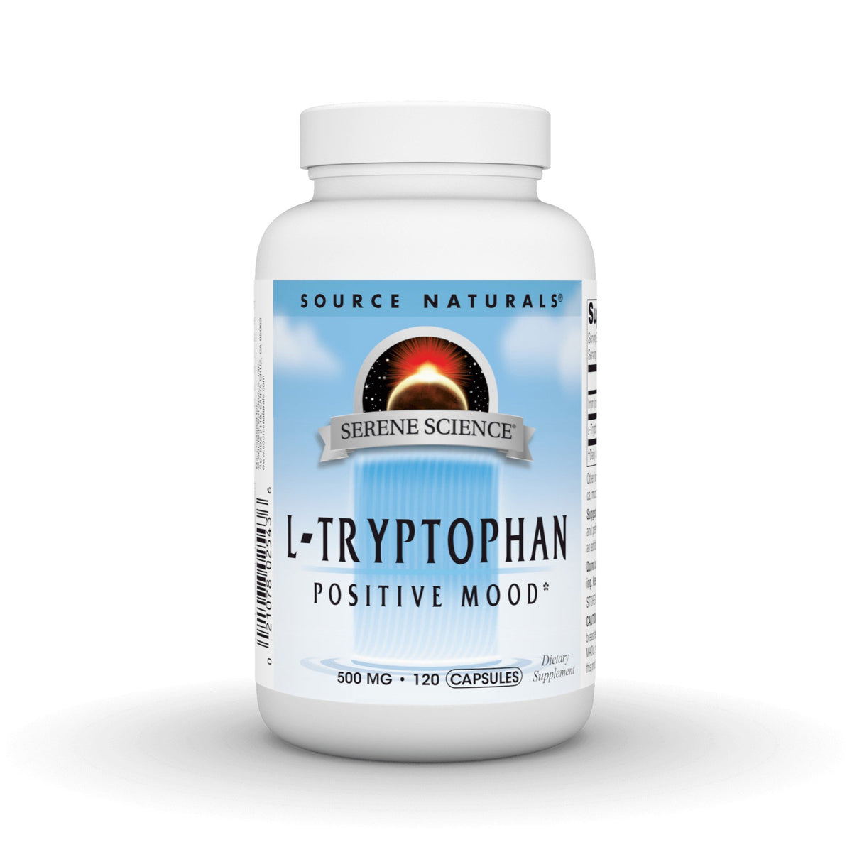 Source Naturals, Inc. L-Tryptophan 500mg 120 Capsule