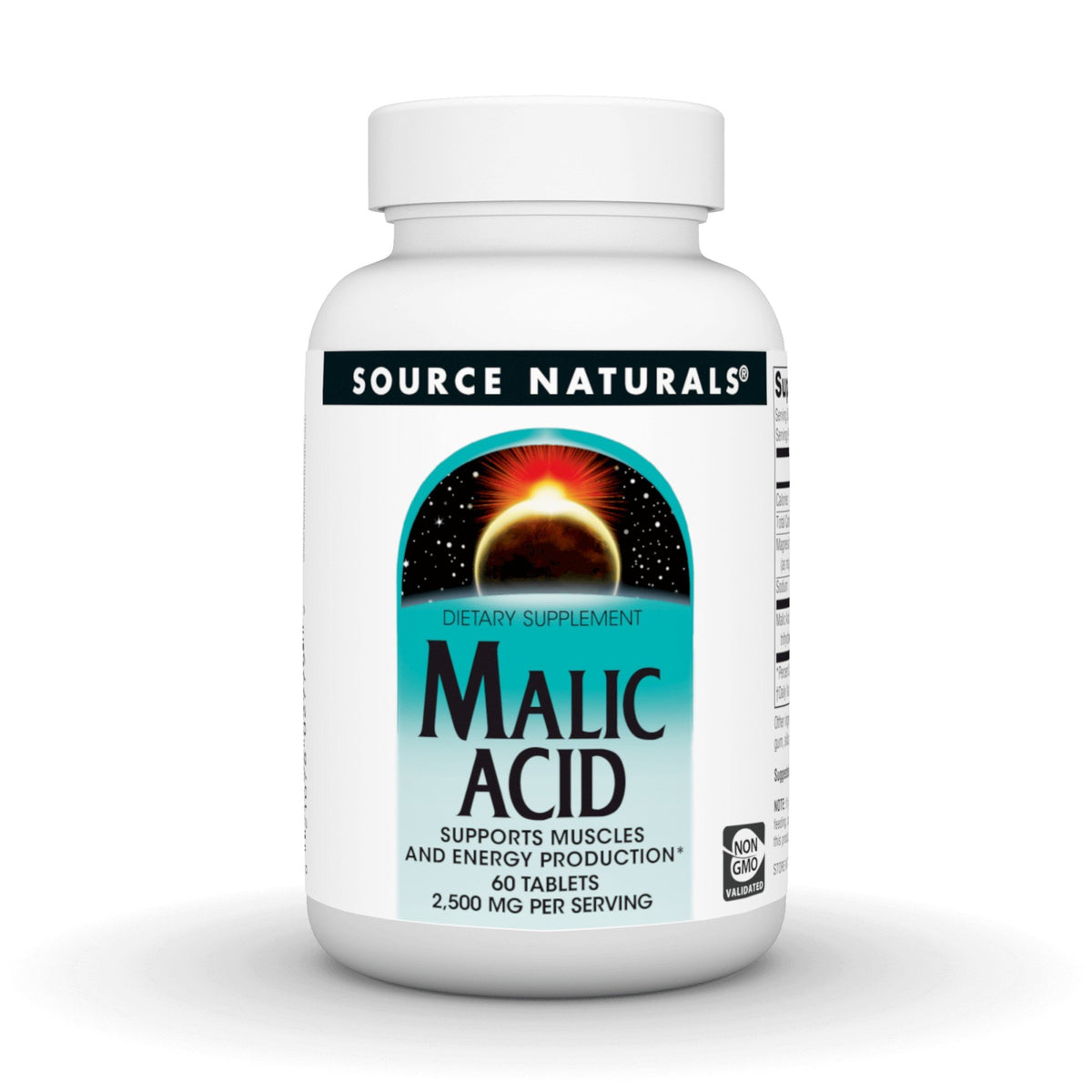 Source Naturals, Inc. Malic Acid 833 mg 60 Tablet