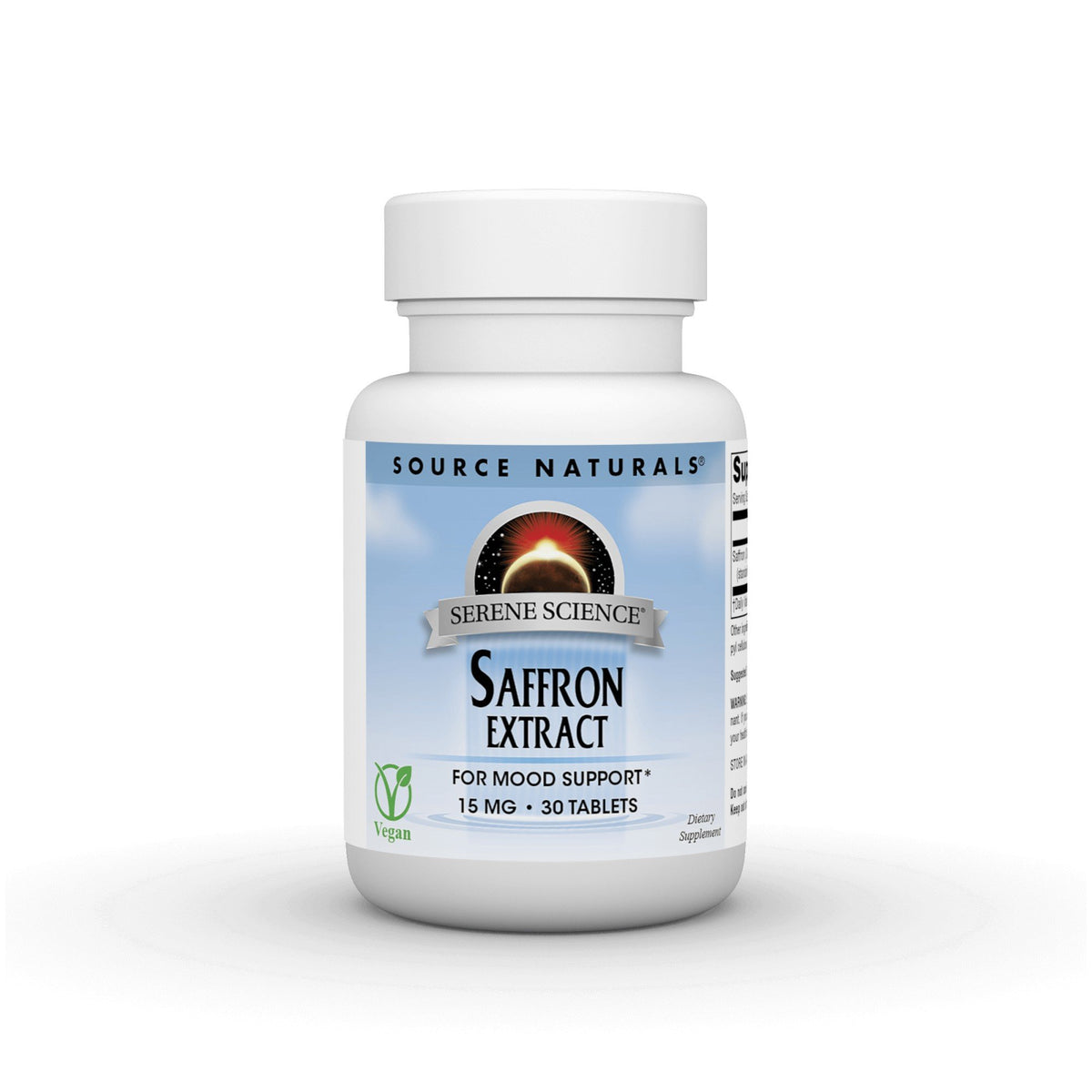 Source Naturals, Inc. Saffron Extract 15 mg 30 Tablet