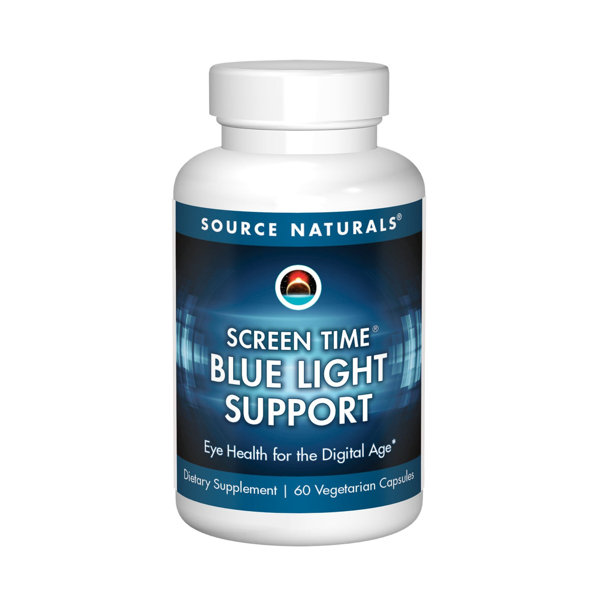 Source Naturals, Inc. Screen Time Blue Light Support 60 VegCap