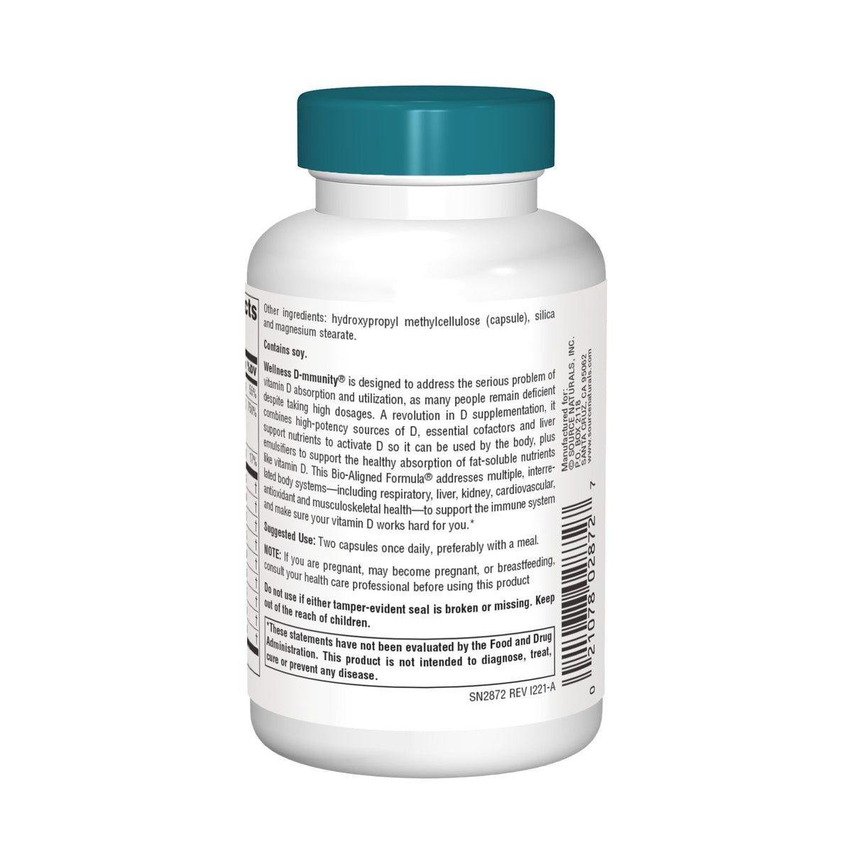 Source Naturals, Inc. Wellness D-mmunity 60 Capsule