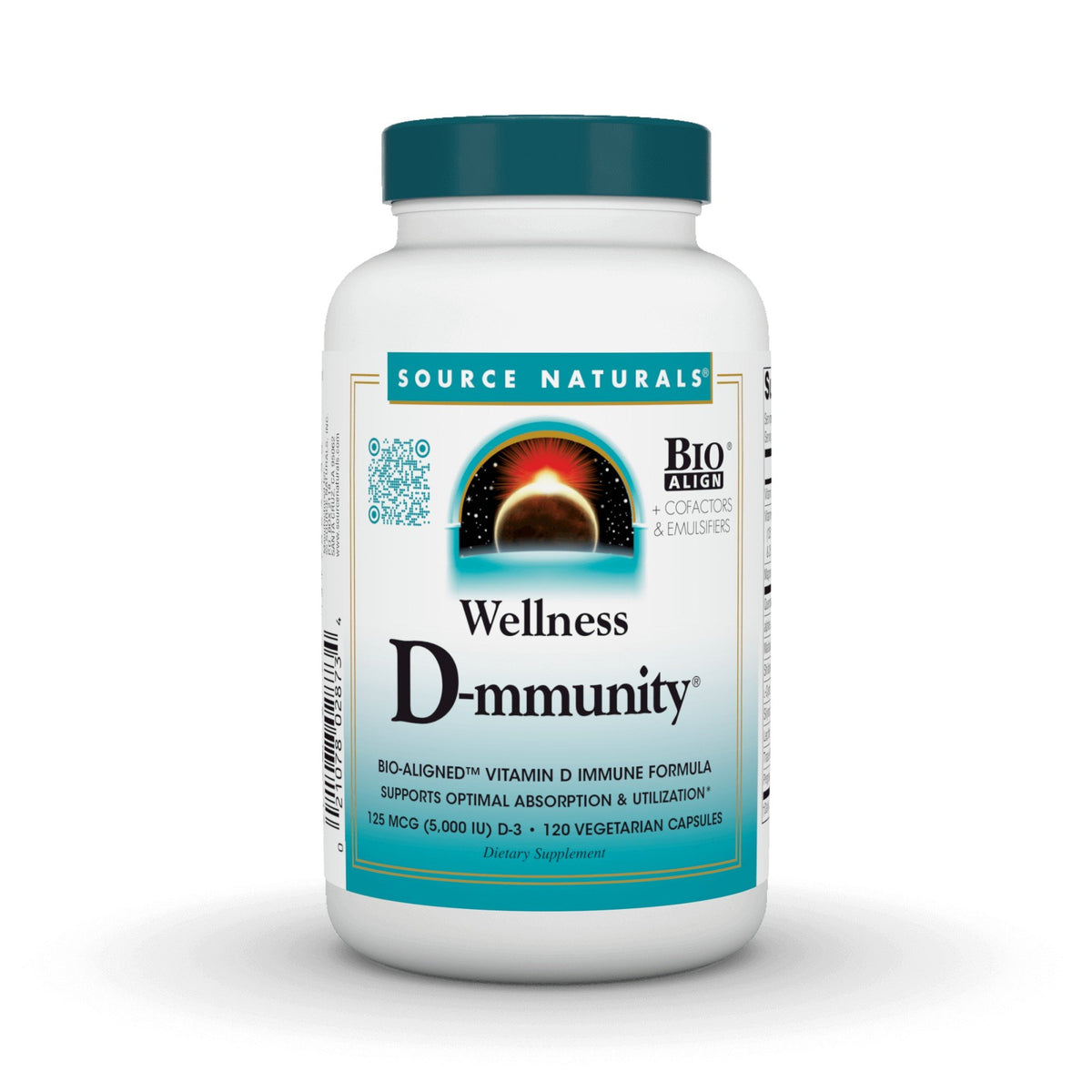 Source Naturals, Inc. Wellness D-mmunity 120 VegCap