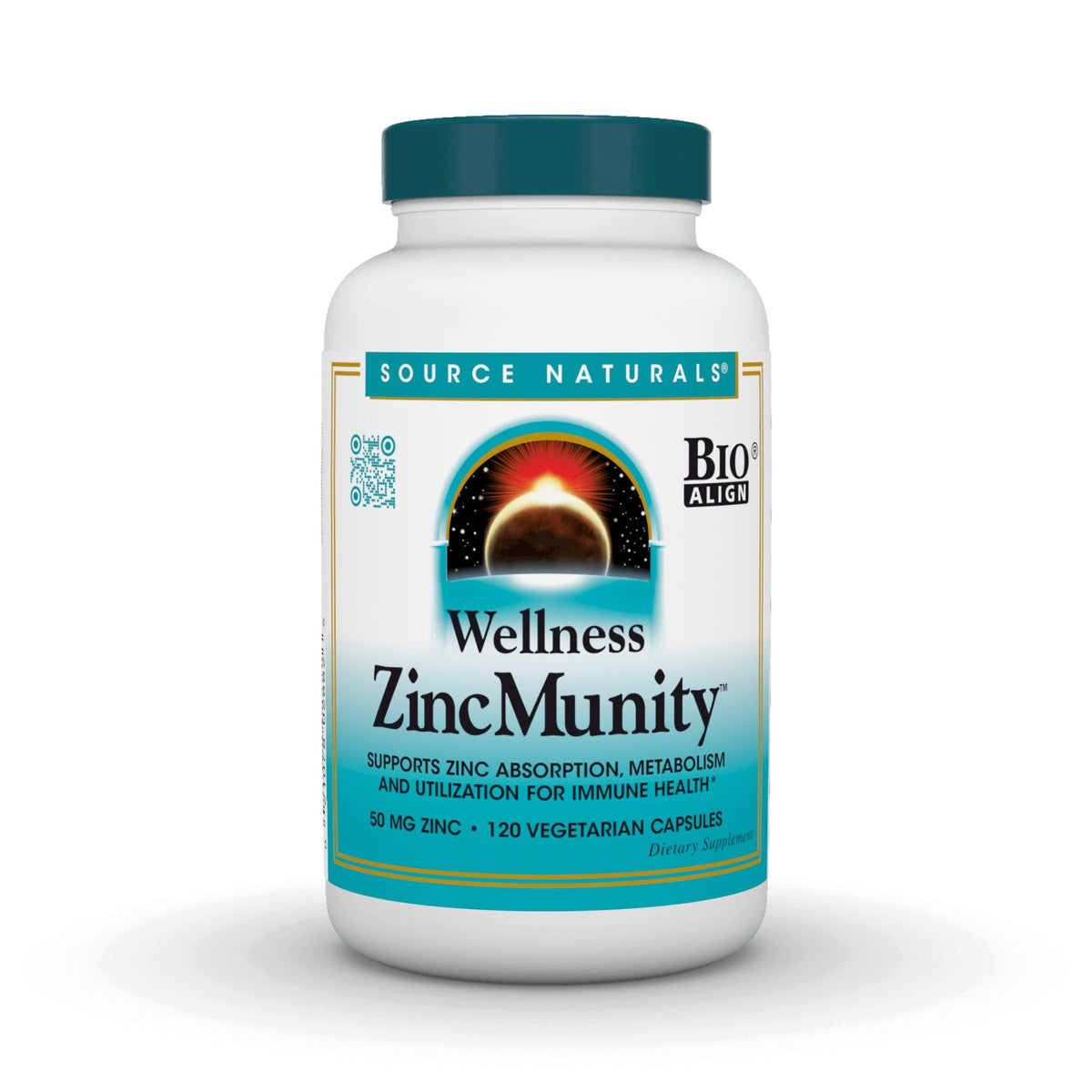 Source Naturals, Inc. Wellness ZincMunity 120 VegCap