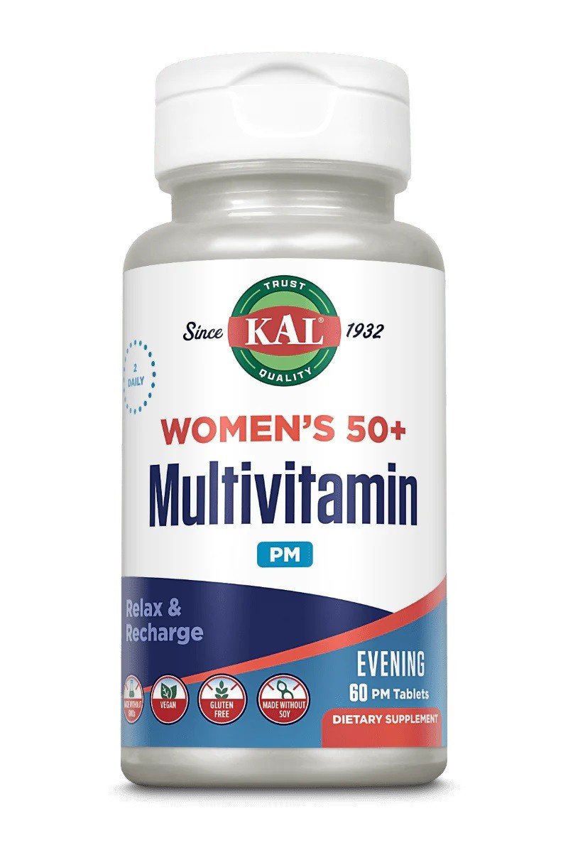 Kal MultiVitamin AM/PM Womens 50+ 2x60 Capsule
