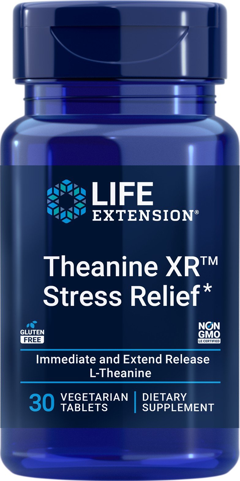 Life Extension Theanine XR Stress Relief 30 Tablet