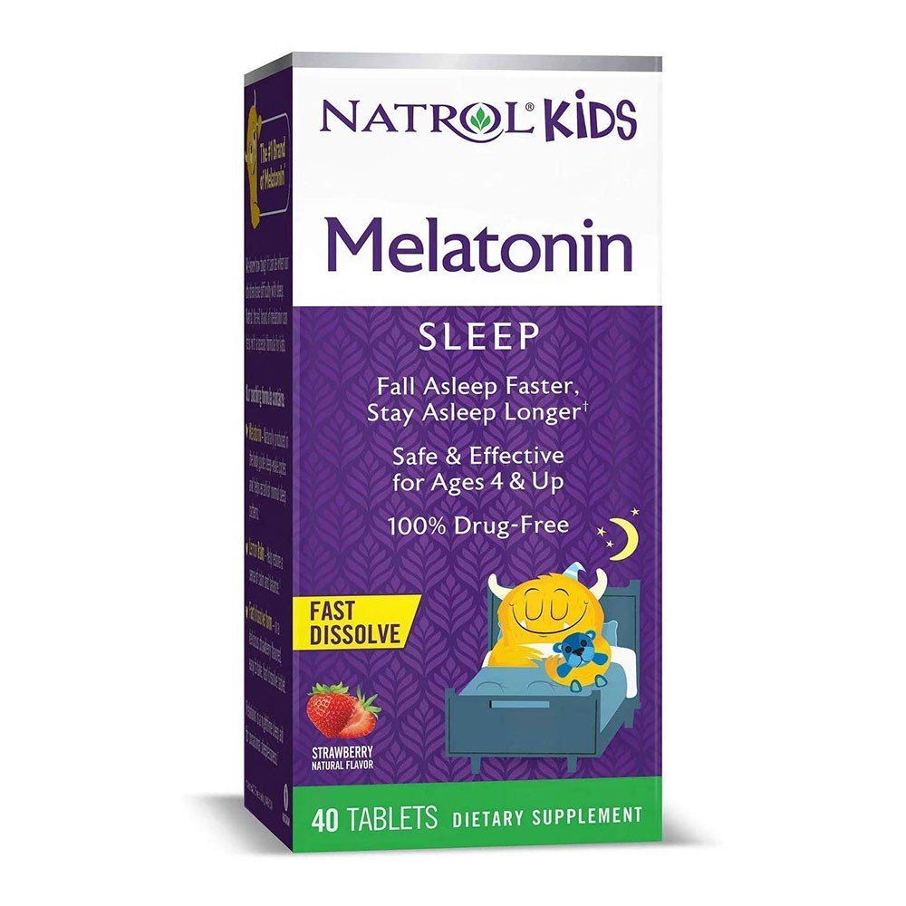 Natrol Kids Melatonin Strawberry 40 Tablet