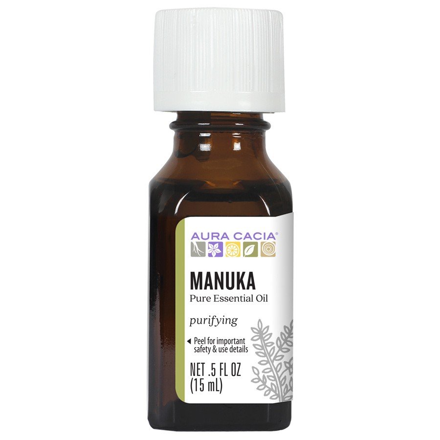 Aura Cacia Manuka Essential Oil 0.5 fl oz Liquid