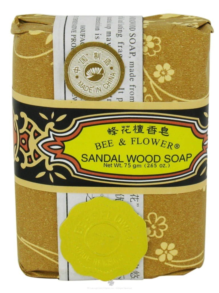 Bee and Flower Soaps Soap-Sandalwood 2.65 oz. Bar