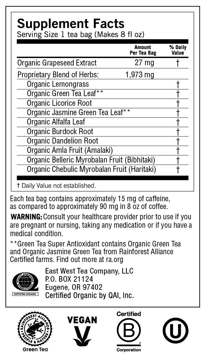 Yogi Teas Green Tea Super AntiOxidant 16 Bag