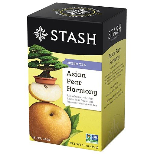 Stash Tea Asian Pear Harmony GreenTea 18 Bag