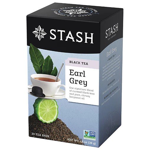 Stash Tea Black Tea-Earl Grey 20 Bag