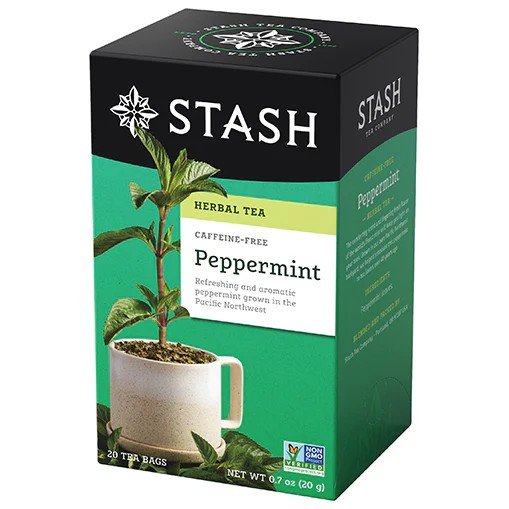 Stash Tea Herbal Tea-Peppermint 20 Bag