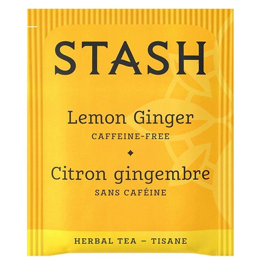 Stash Tea Herbal Tea-Lemon Ginger 20 Bag